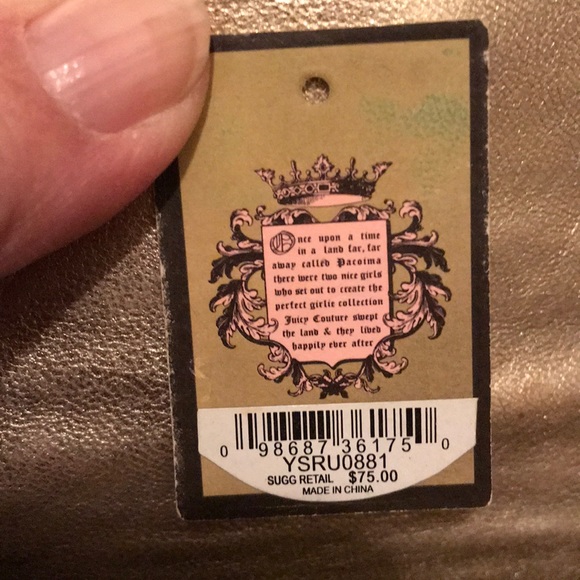 Gold Juicy leather pouch/wallet - Picture 5 of 8